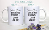 Wow Look At You Becoming a Lawyer and Shit Custom - White Ceramic Mug - Inkpot